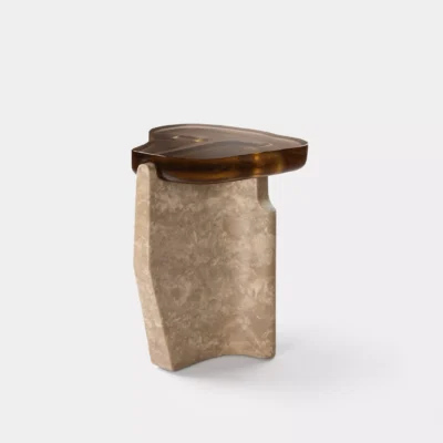 Montura Occasional Table No. 1 in Cast Glass