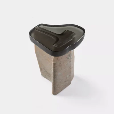 Montura Occasional Table No. 1 in Cast Glass