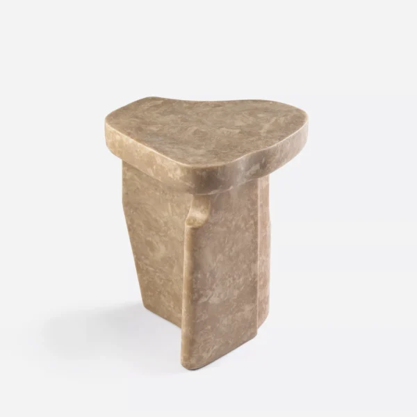 Montura Occasional Table No. 1 in Cast Mineral