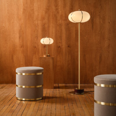 Rib Floor Lamp – Ellipse