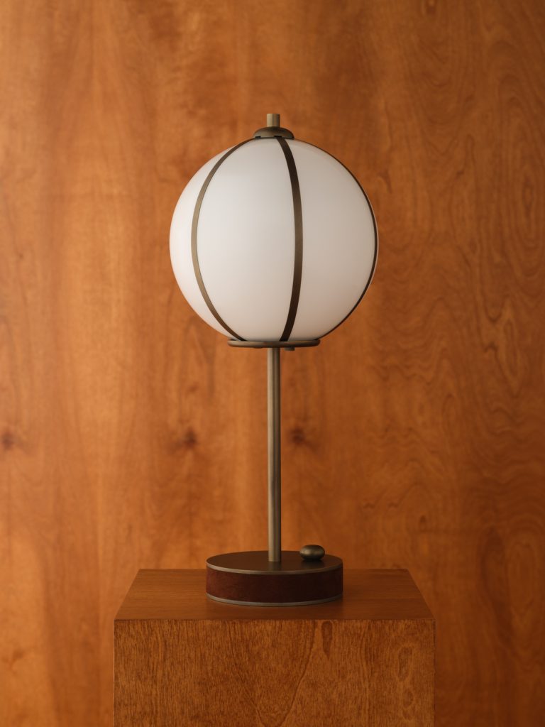 Rib Table Lamp - Sphere