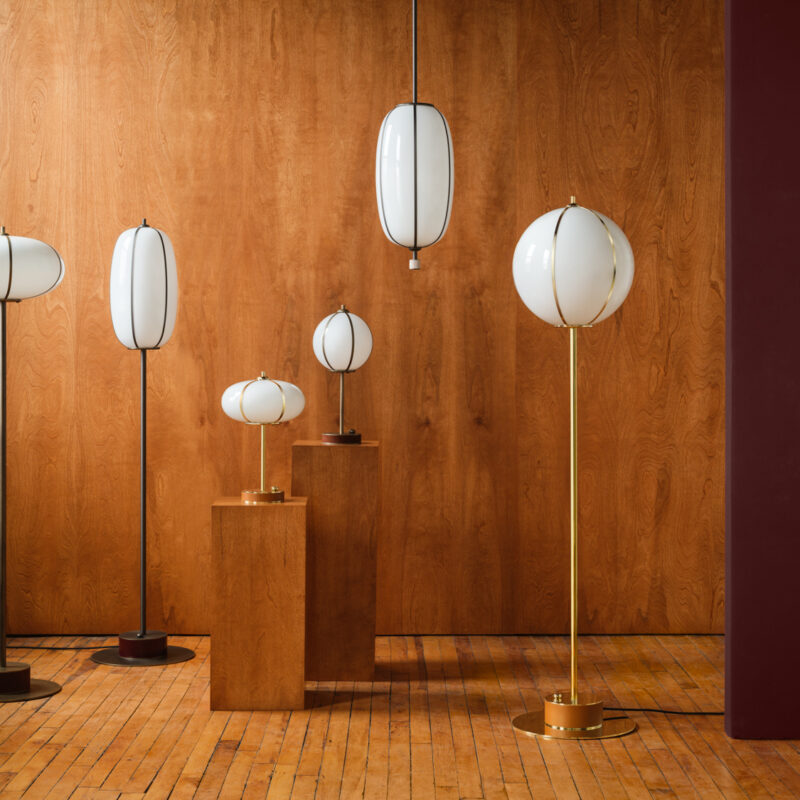 Rib Table Lamp – Ellipse