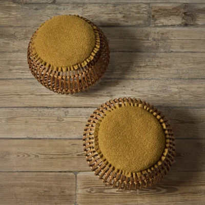Pair of Roxy Ottomans