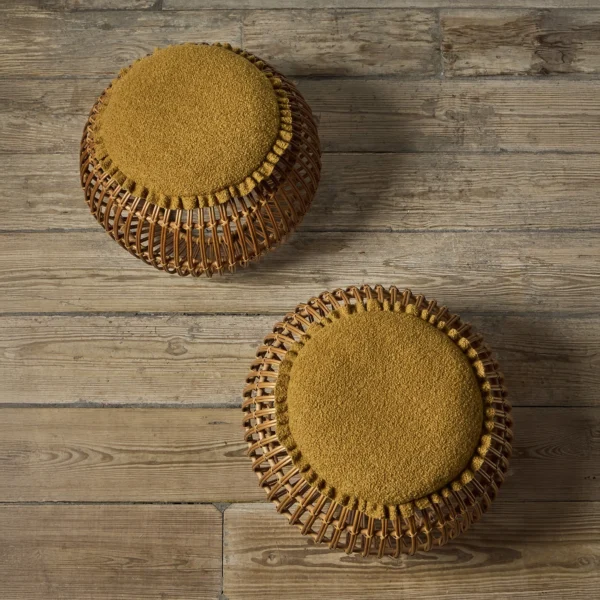 Pair of Roxy Ottomans