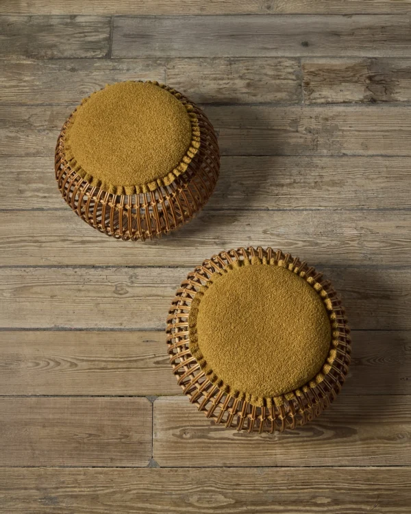 Pair of Roxy Ottomans