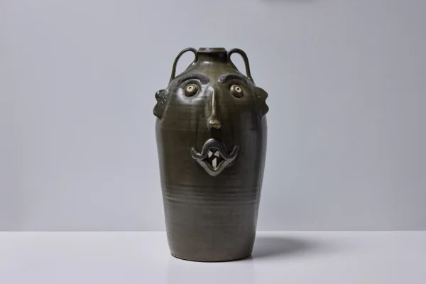 Tall Face Jug by Sid Luck