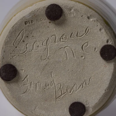 Taupe Face Jug by Fred Beane