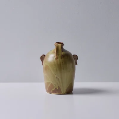 Uncorked Mustache Face Jug by Sid Luck