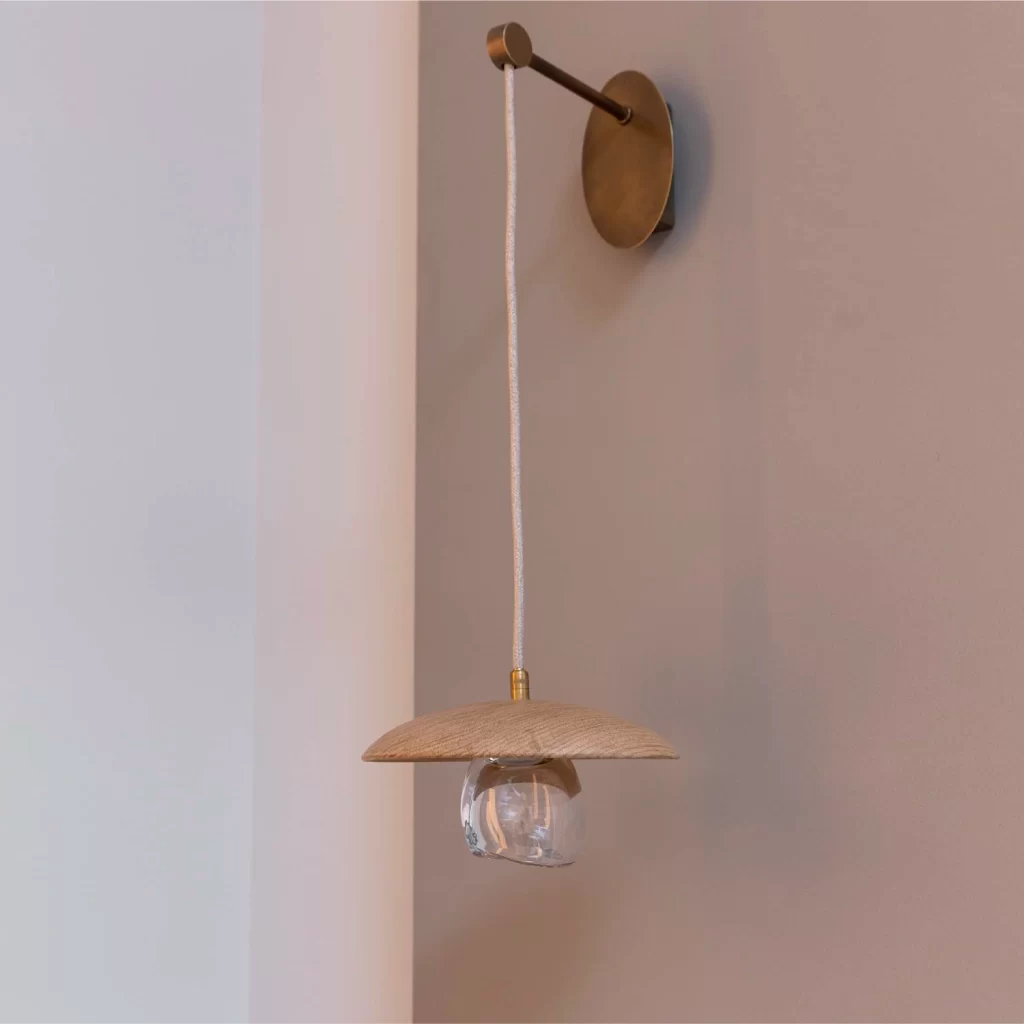 Clochette Wall Light - Oak