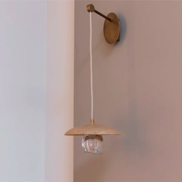 Clochette Wall Light – Oak