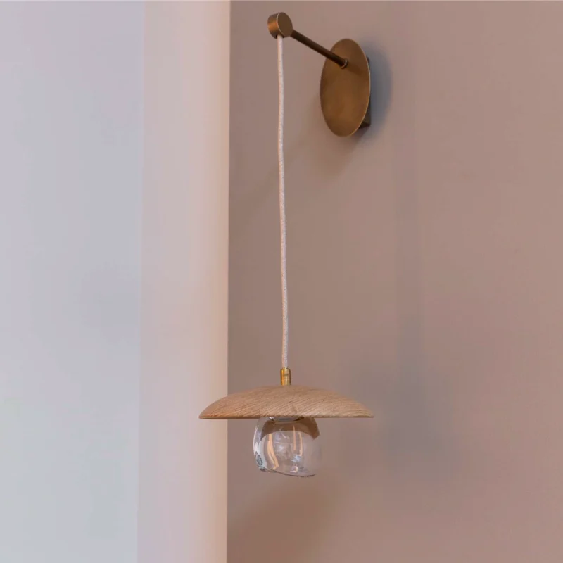 Clochette Wall Light - Oak