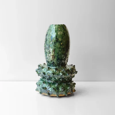 Vessel III in Moss Agate