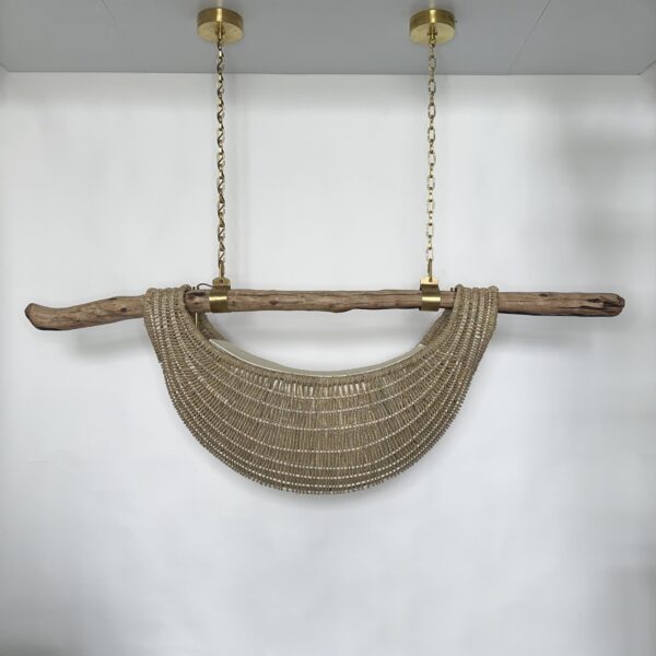 Driftwood Basket Pendant A3