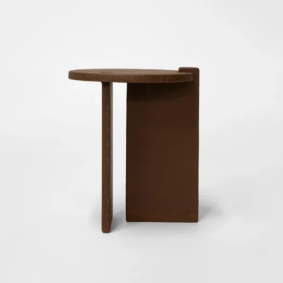 Table No. 8 Stool or Side Table - Corten