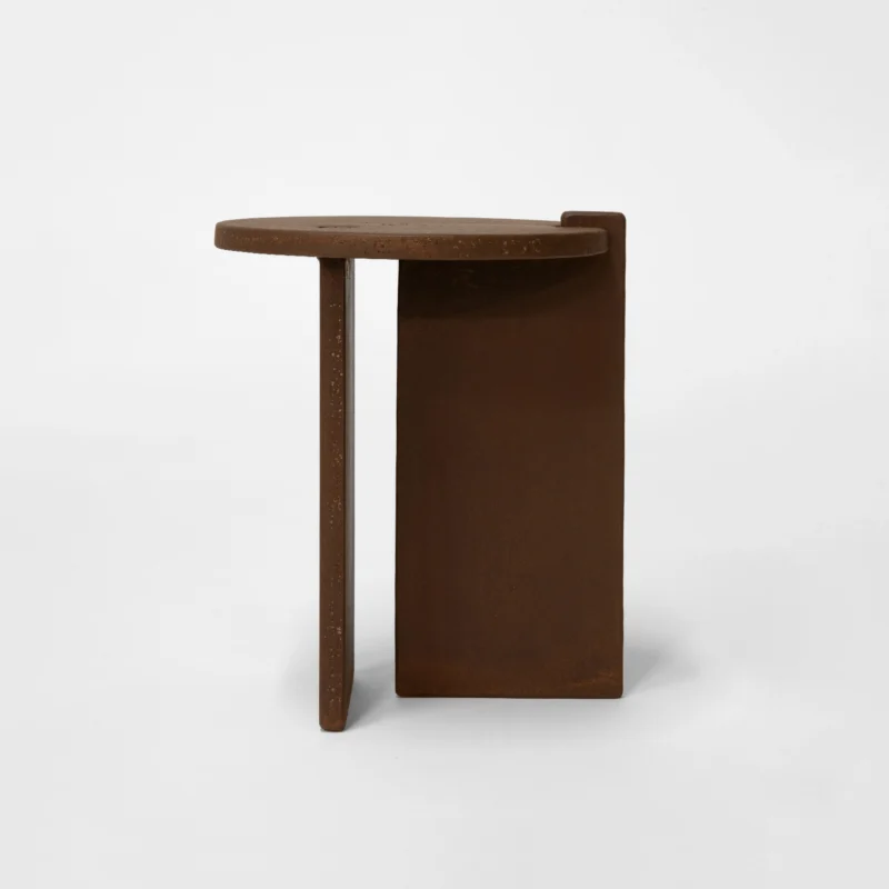 Table No. 8 Stool or Side Table – Corten