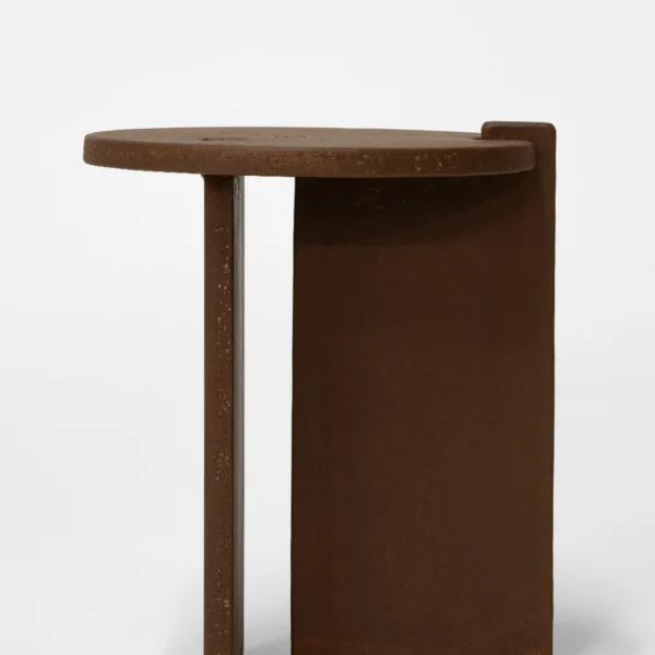Table No. 8 Stool or Side Table – Corten
