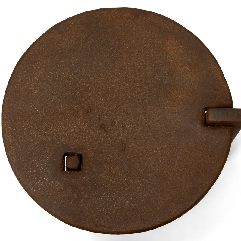 Table No. 8 Stool or Side Table – Corten