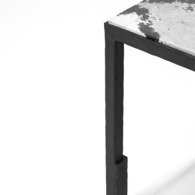 Table No. 9 Parchment or Shagreen Inset