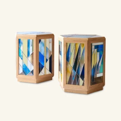 Melange Tall Side Table NO.2