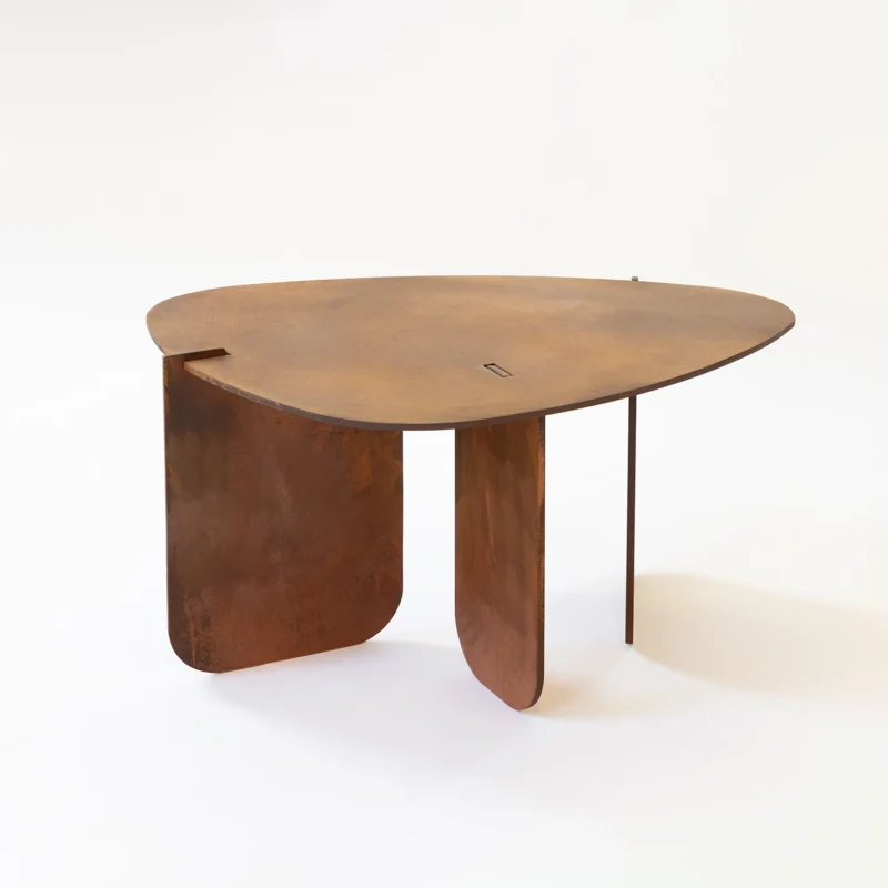 Table No. 15 Side Table – Corten