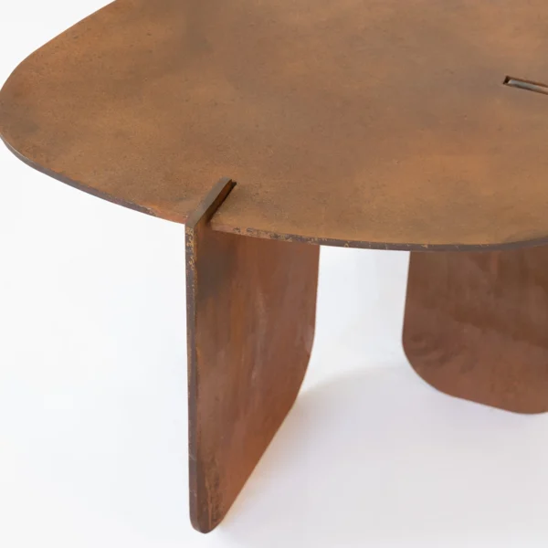 Table No. 15 Side Table – Corten