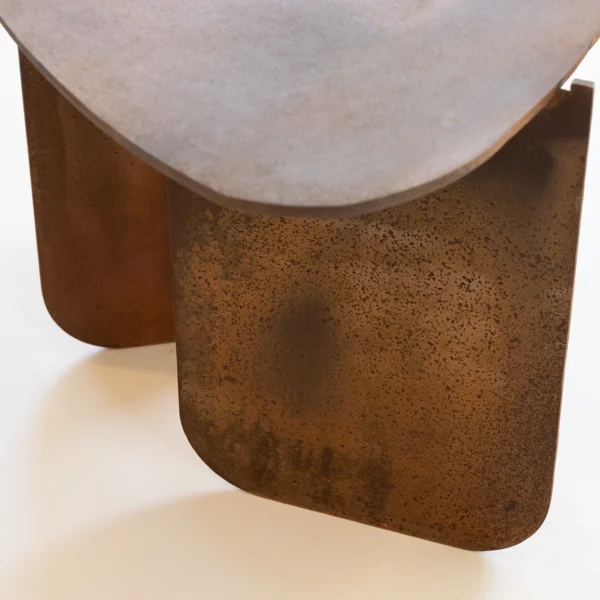 Table No. 15 Side Table – Corten