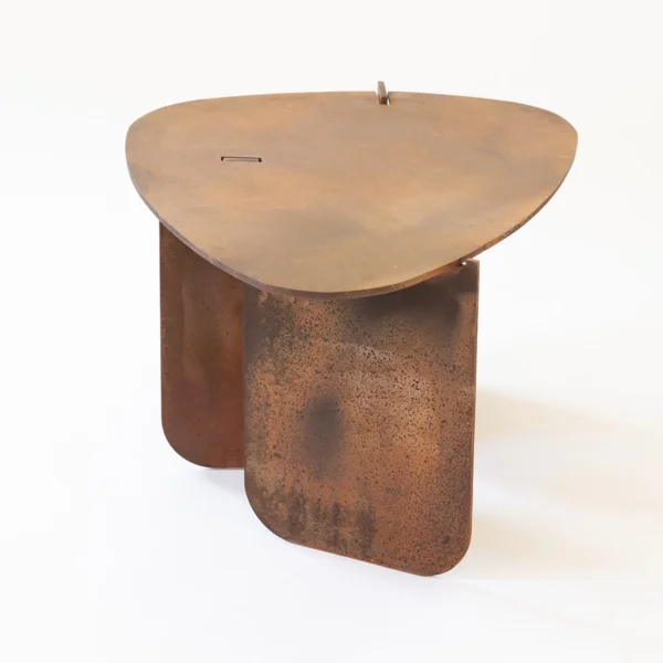 Table No. 15 Side Table – Corten