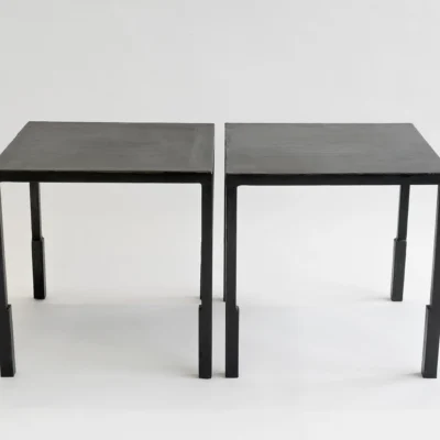 Table No. 9 Marble Inset or Steel