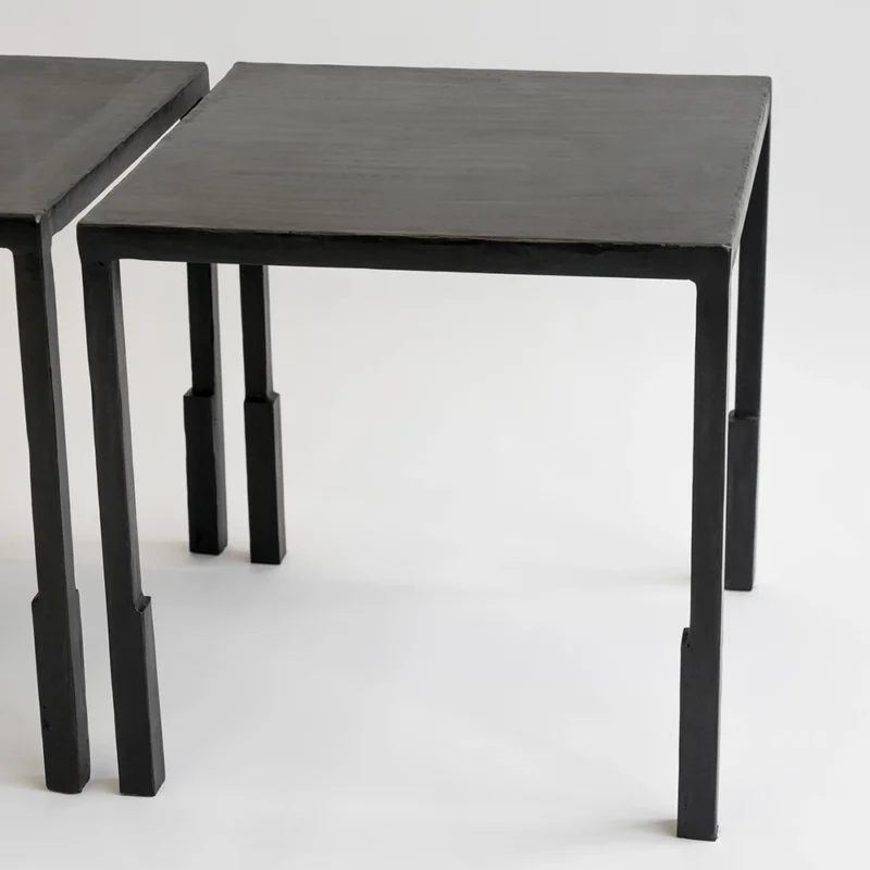 Table No. 9 Marble Inset or Steel