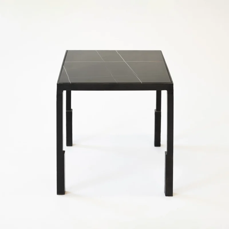 Table No. 9 Marble Inset or Steel