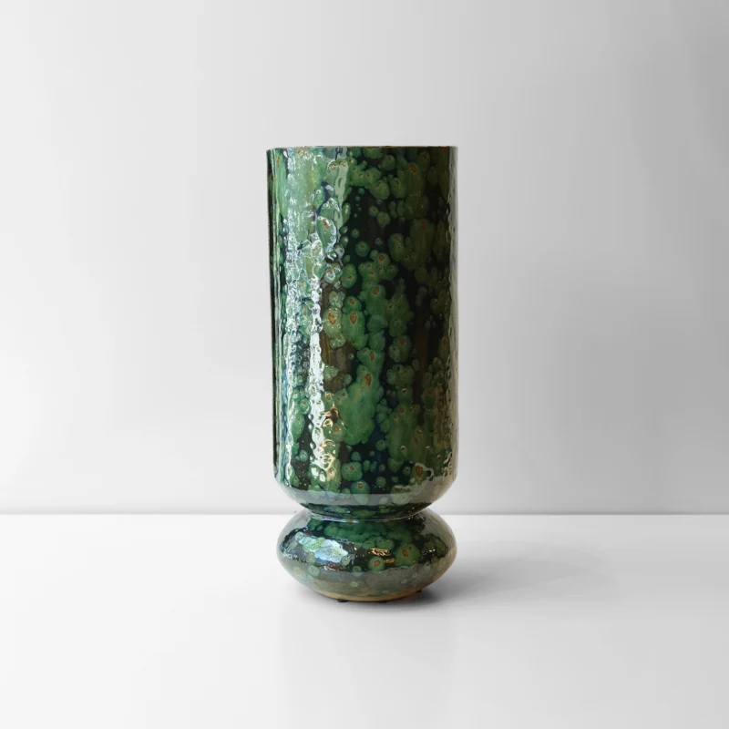 Tall Boule in Moss Agate #1
