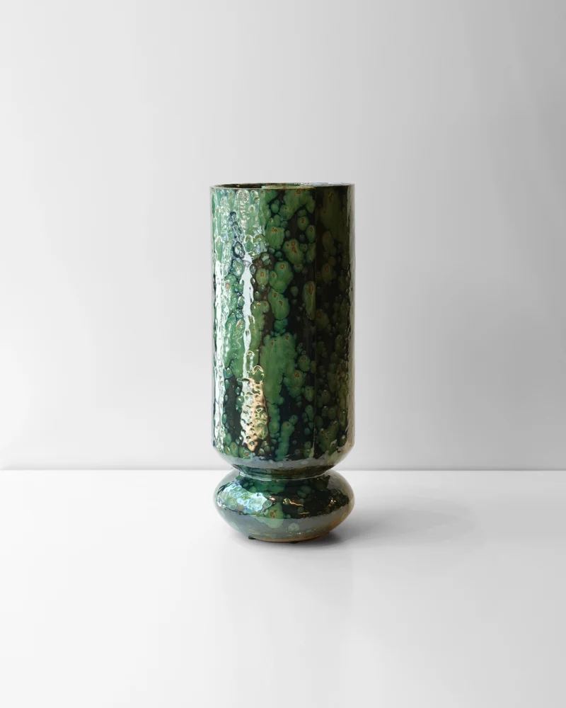 Tall Boule in Moss Agate #1