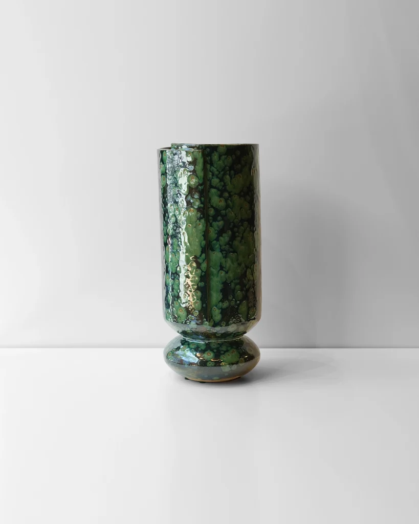 Tall Boule in Moss Agate #2