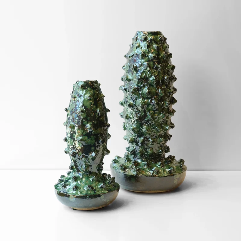 Vessel I in Moss Agate