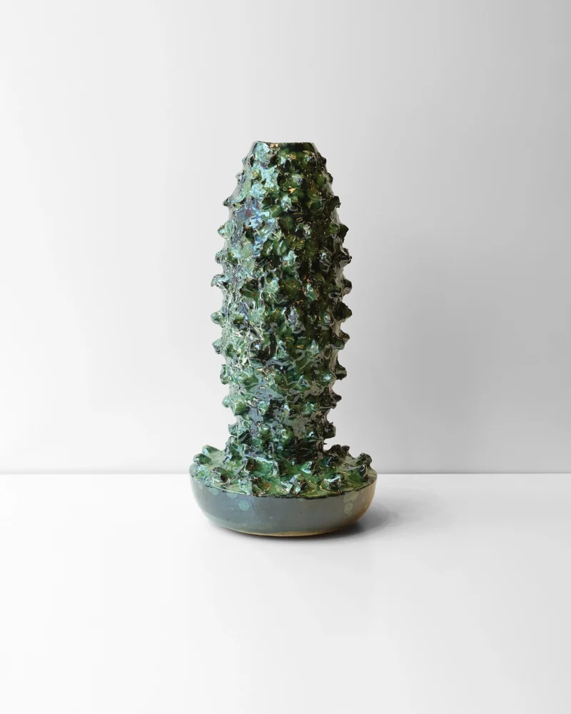 Vessel I in Moss Agate