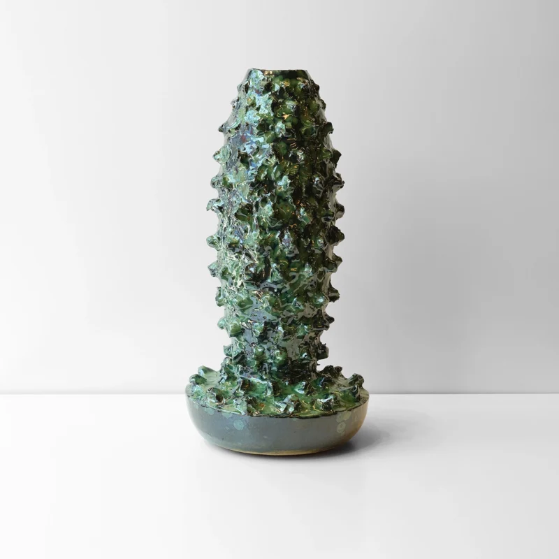 Vessel I in Moss Agate