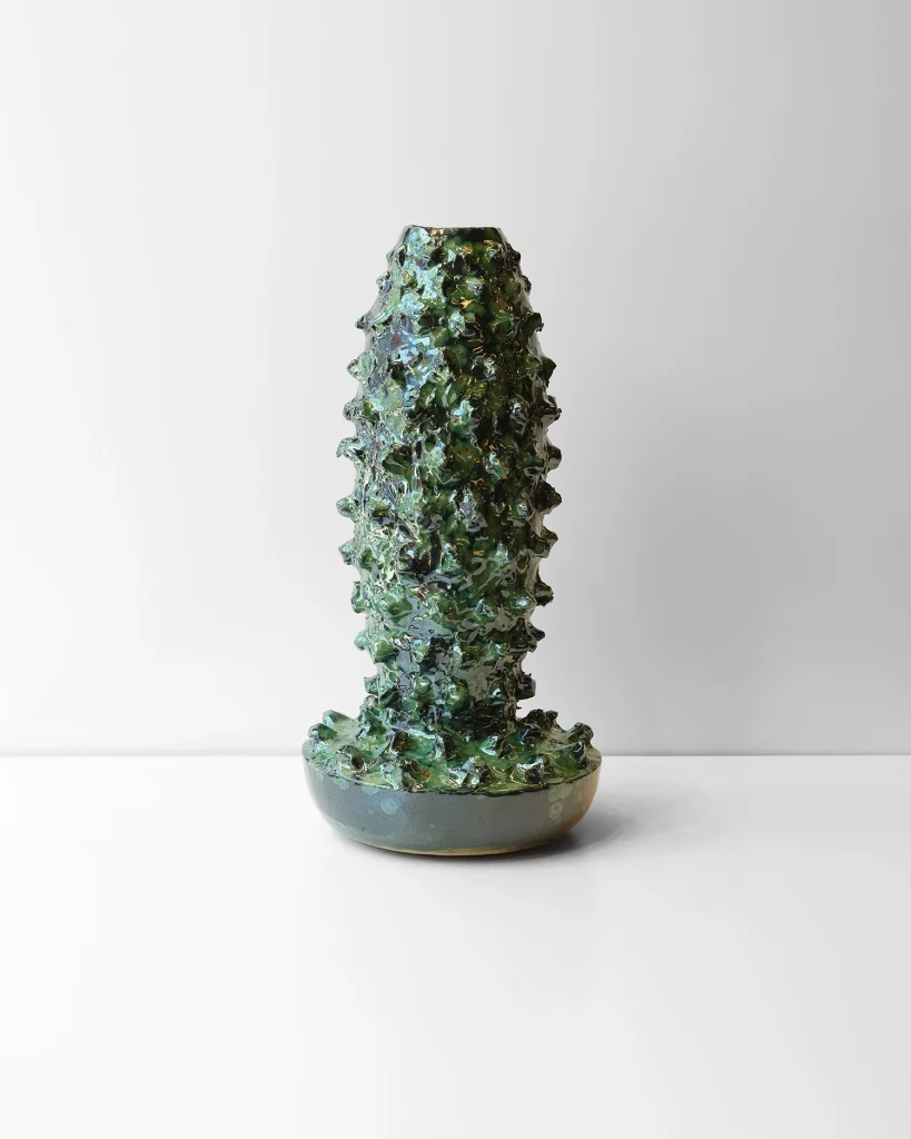 Vessel I in Moss Agate