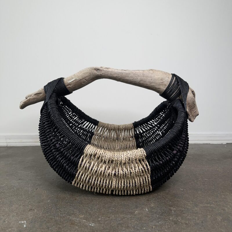 California Driftwood Basket A28
