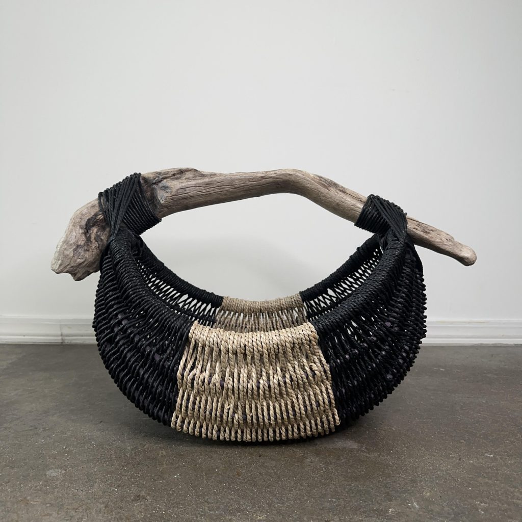 California Driftwood Basket A28