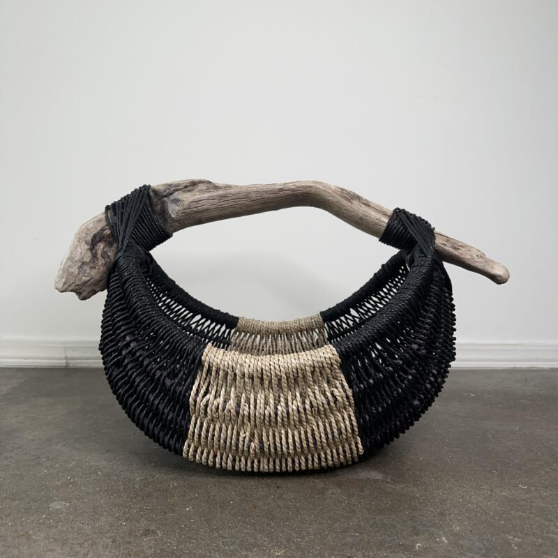 California Driftwood Basket A28