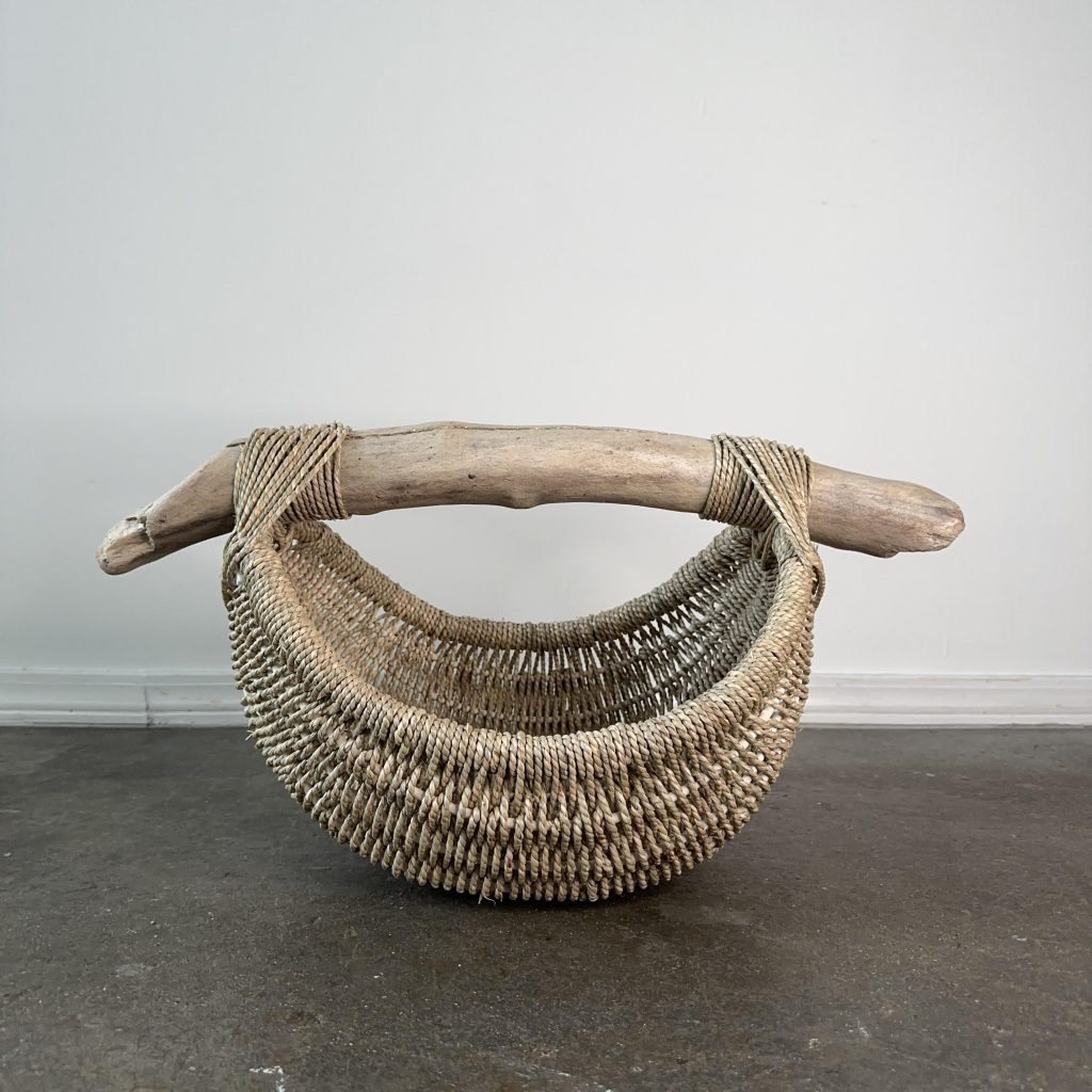 California Driftwood Basket A29
