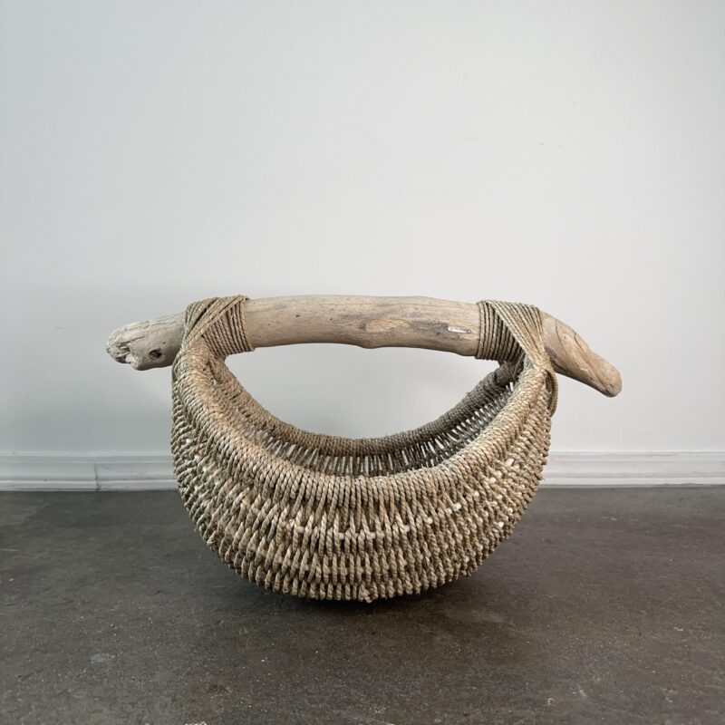 California Driftwood Basket A29