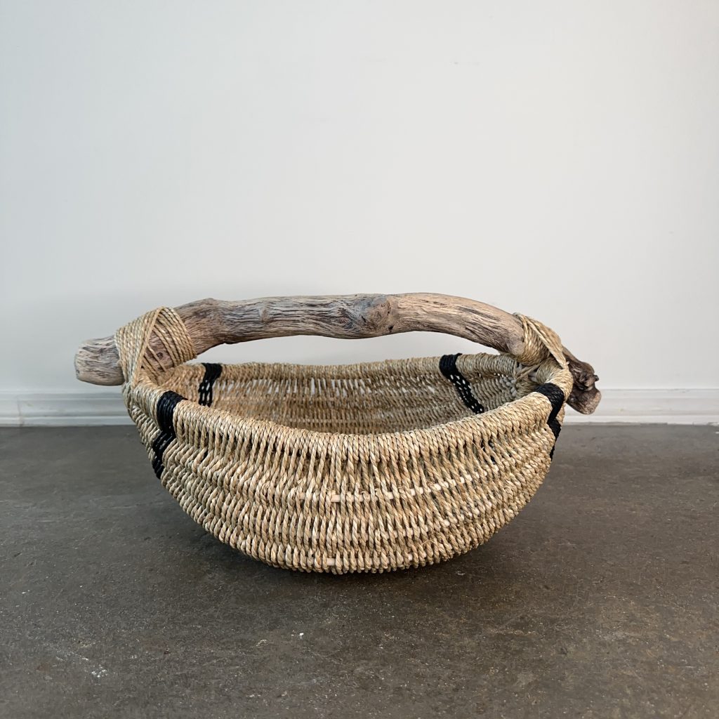 California Driftwood Basket A30
