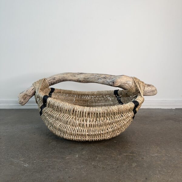 California Driftwood Basket A30