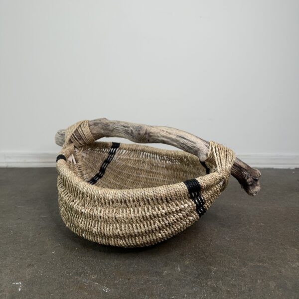 California Driftwood Basket A30