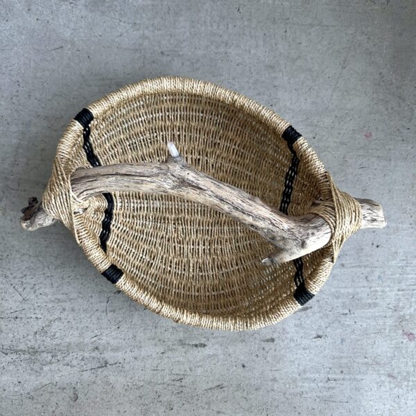California Driftwood Basket A30