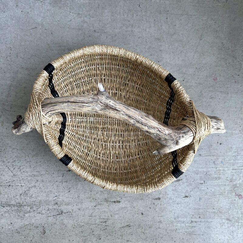 California Driftwood Basket A30
