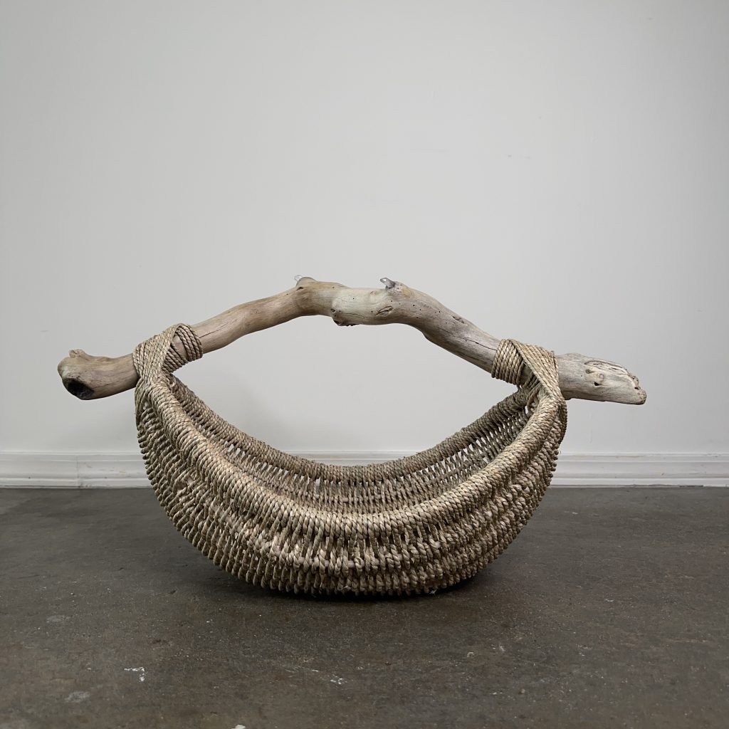 California Driftwood Basket A31