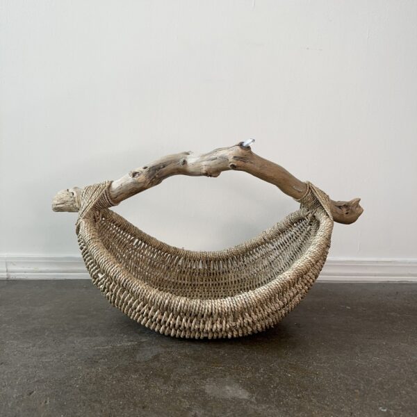 California Driftwood Basket A31