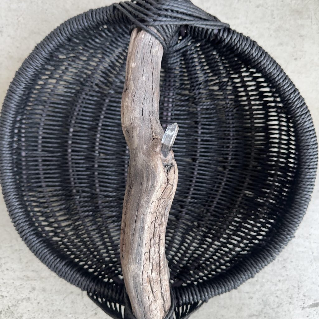 California Driftwood Basket A32